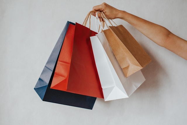 Custom printed bags — paper shopping bags, kraft bags, cotton bags and more